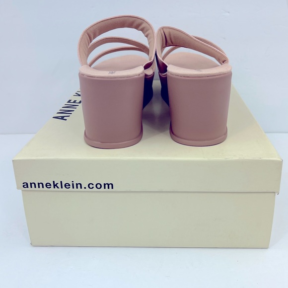 ANNE KLEIN,AKVAI PINK SLIP-ONS PLATFORM ELASTIC TOP W/SUPER CUSHION SOLE,SIZE9.5 - Picture 4 of 16